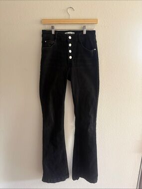 Zara High Rise Flare Jeans
